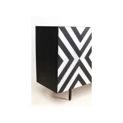 KARE Design Buffet Arctic Noir Et Blanc ^ Buffet