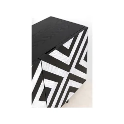 KARE Design Buffet Arctic Noir Et Blanc ^ Buffet