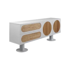KARE Design Buffet Atomic Blanc ^ Buffet