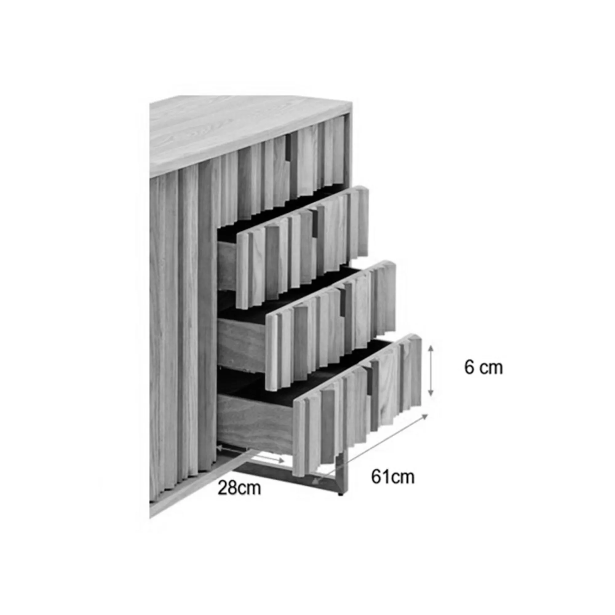 KARE Design Buffet Concertina Nature ^ Buffet