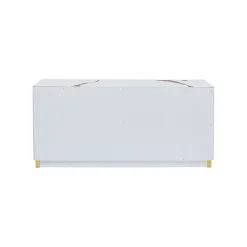 KARE Design Buffet Cracked Blanc Et Doré ^ Buffet