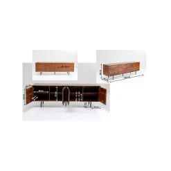 KARE Design Buffet Ravello 4 Portes ^ Buffet