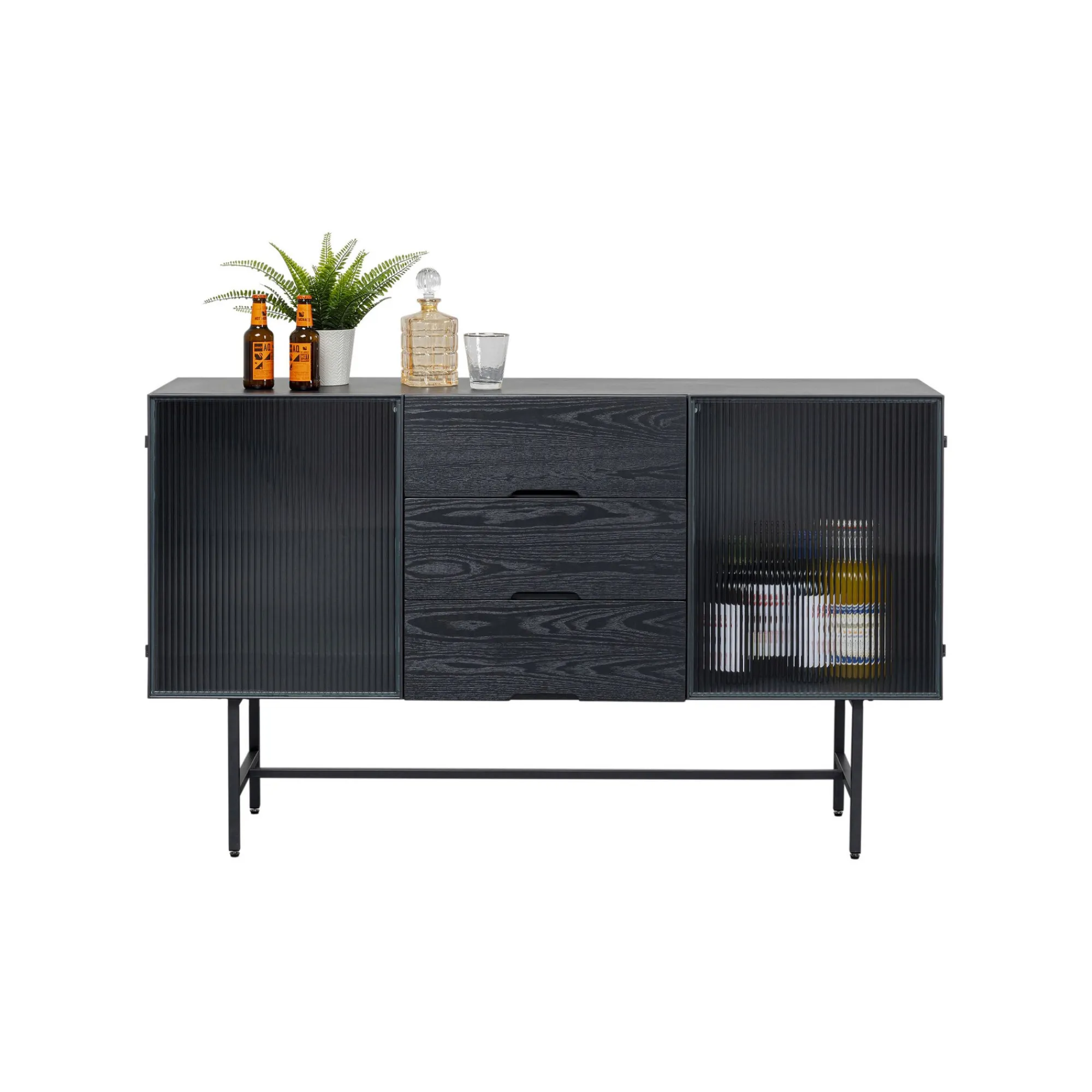 KARE Design Buffet San Diego 2 Portes 3 Tiroirs ^ Buffet