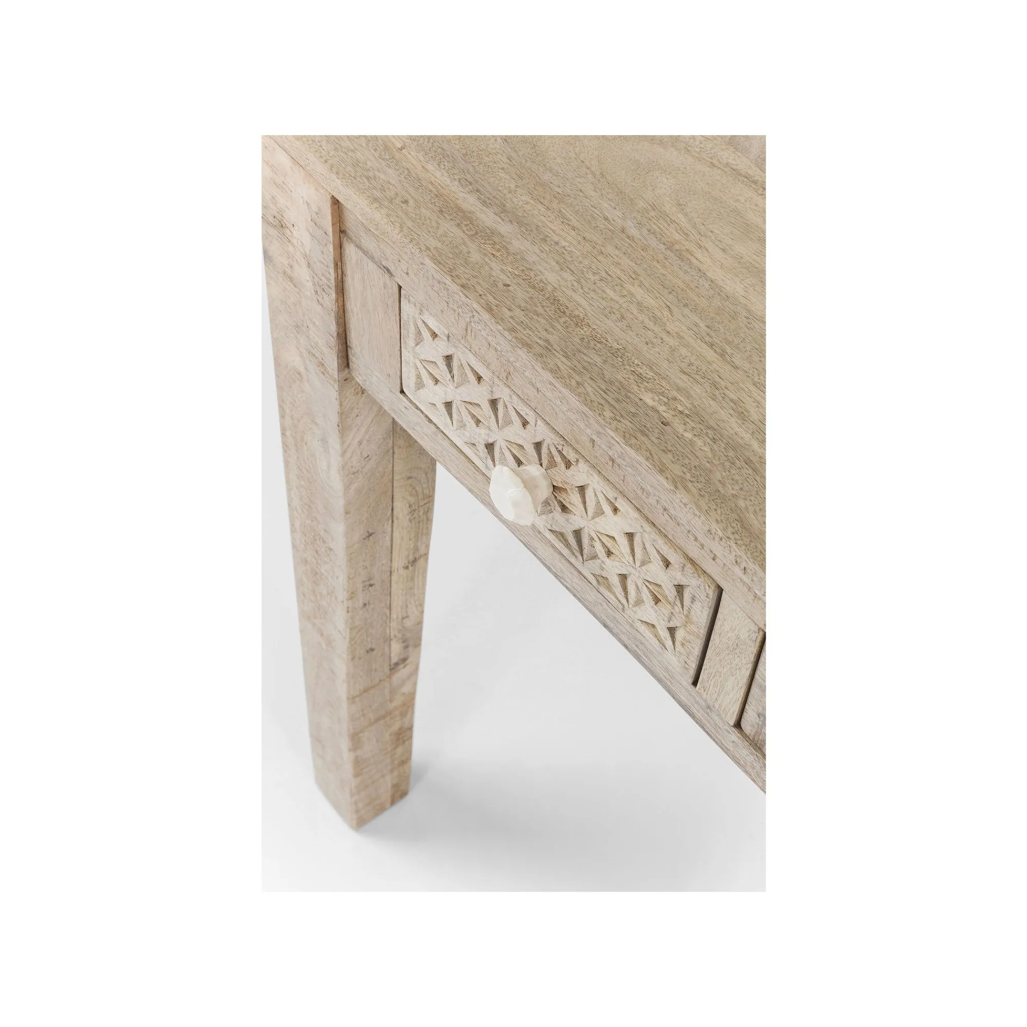 KARE Design Bureau En Bois Puro 6 Tiroirs 135x60cm ^ Bureau