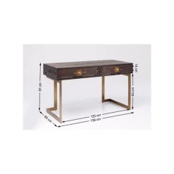 KARE Design Bureau Osaka 2 Tiroirs 138x60cm ^ Bureau