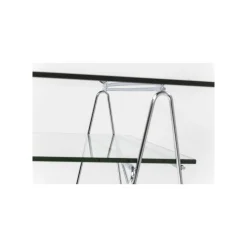 KARE Design Bureau Polar 135x65cm Chromé ^ Bureau