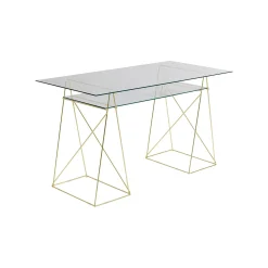 KARE Design Bureau Polar 135x65cm Doré ^ Bureau