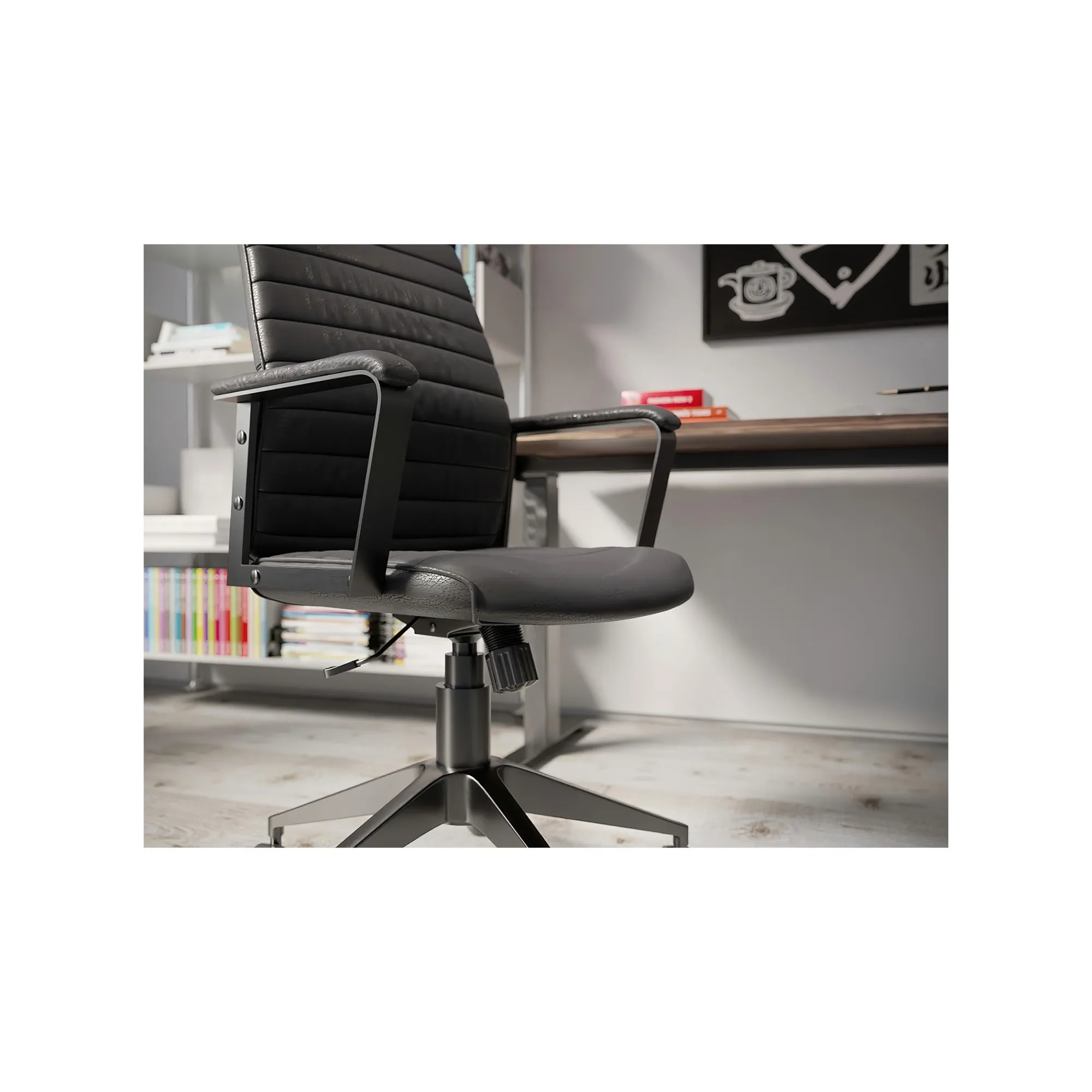 KARE Design Bureau Smart Symphony Noyer Noir 160x80cm ^ Bureau