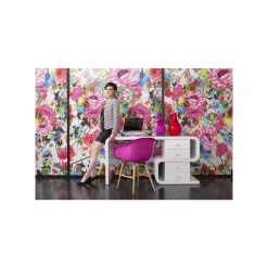 KARE Design Bureau Snake Blanc 4 Tiroirs 150x70cm ^ Bureau
