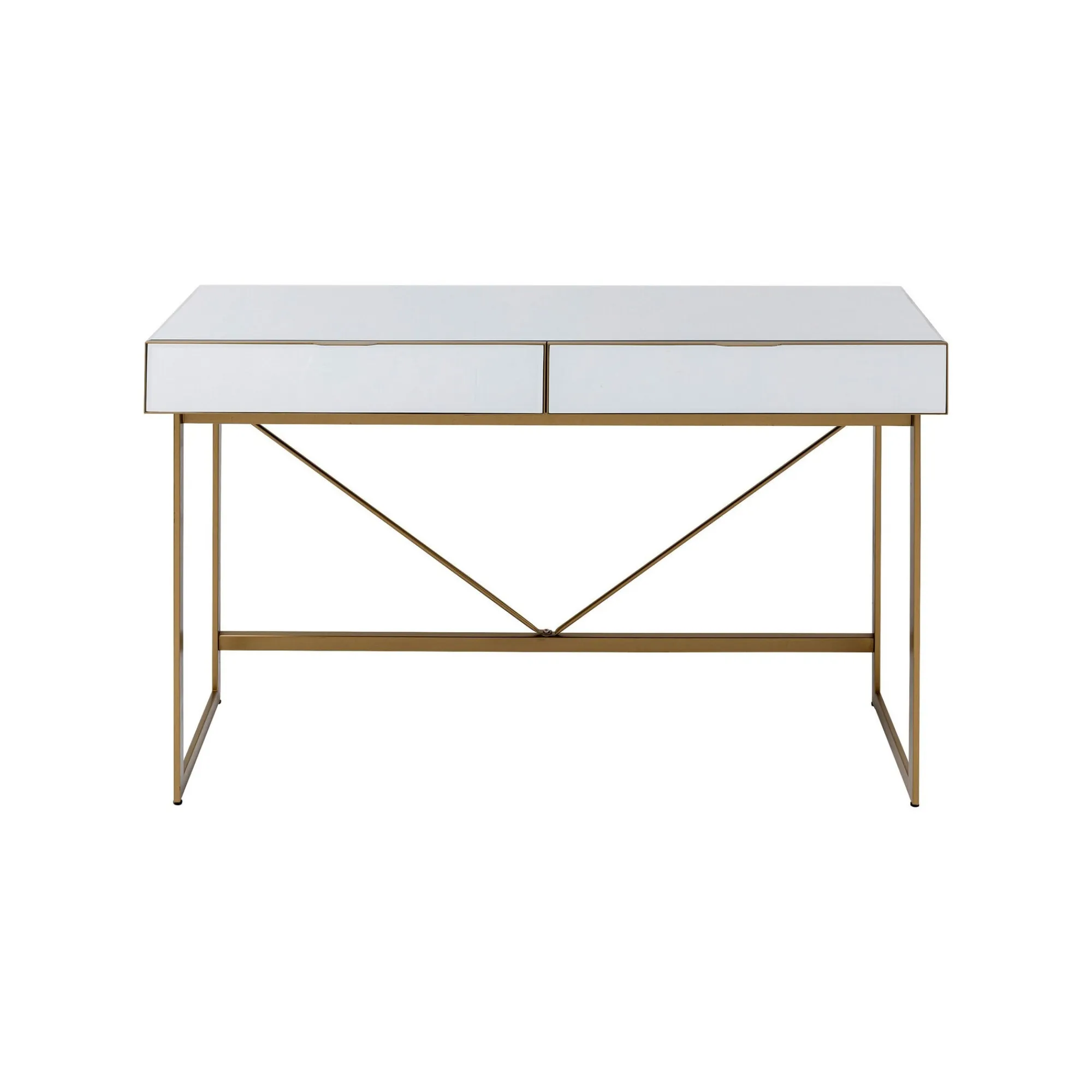 KARE Design Bureau Soran 120x50cm Doré ^ Bureau