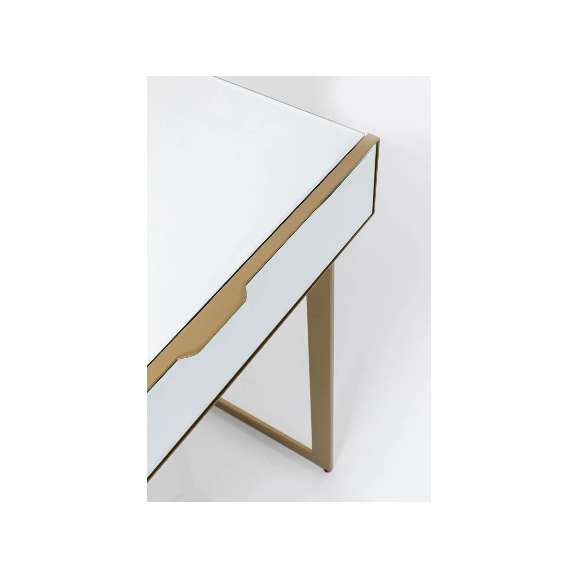 KARE Design Bureau Soran 120x50cm Doré ^ Bureau