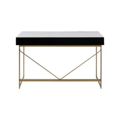 KARE Design Bureau Soran 120x50cm Doré ^ Bureau