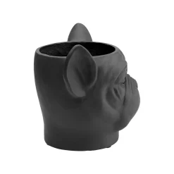 KARE Design Cache-pot Bouledogue Noir ^ Vase