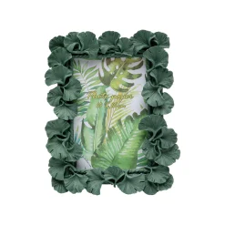KARE Design Cadre Photo Feuilles De Ginkgo Vertes 17x21cm ^ Cadre Photo