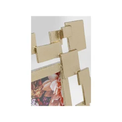 KARE Design Cadre Photo Stuno 32x39cm Doré ^ Cadre Photo