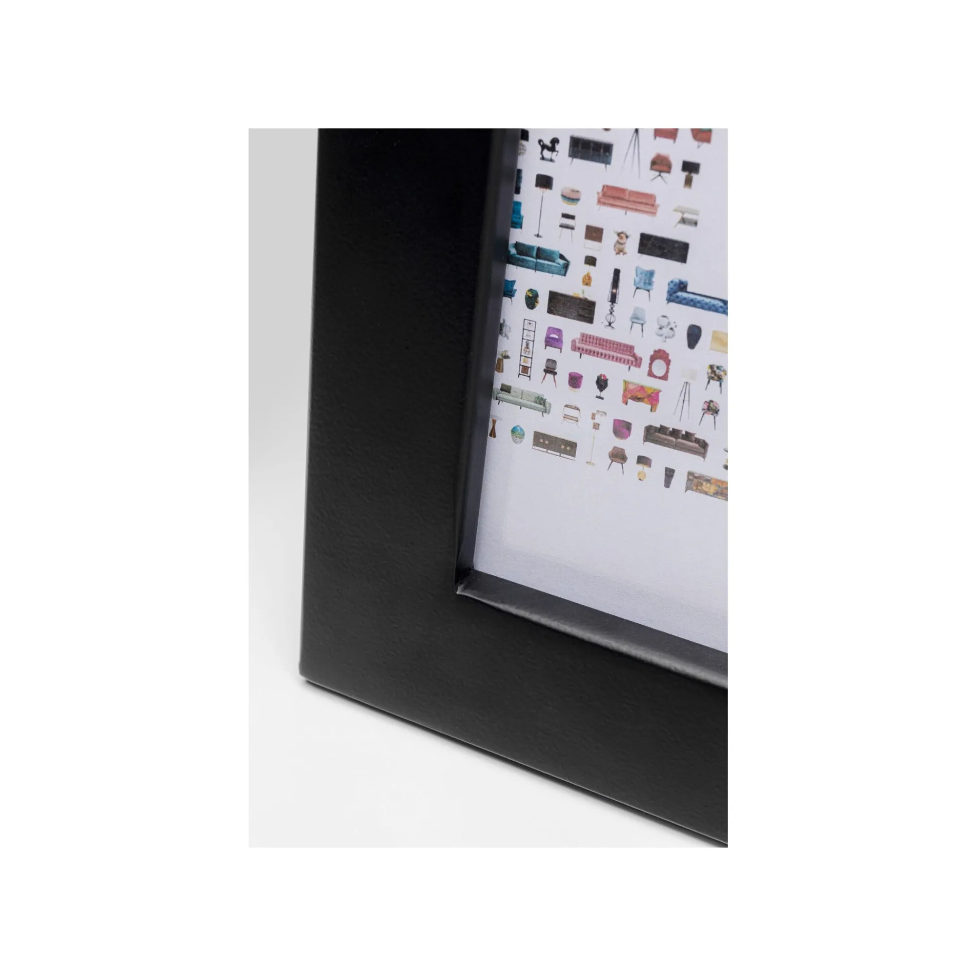 KARE Design Cadre Photo Tigre 24x29cm Noir Et Doré ^ Cadre Photo