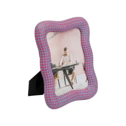 KARE Design Cadre Photo Wavy 18x23cm Rose ^ Cadre Photo