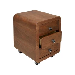 KARE Design Caisson De Bureau à Roulettes Club Noyer ^ Étagère Et Bibliothèque