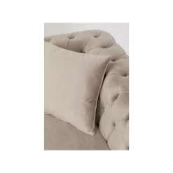KARE Design Canapé Bellissima 2 Places Velours Beige ^ Canapé & Banquette