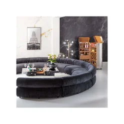 KARE Design Canapé Ciao 2 Places Bleu Nuit ^ Canapé & Banquette