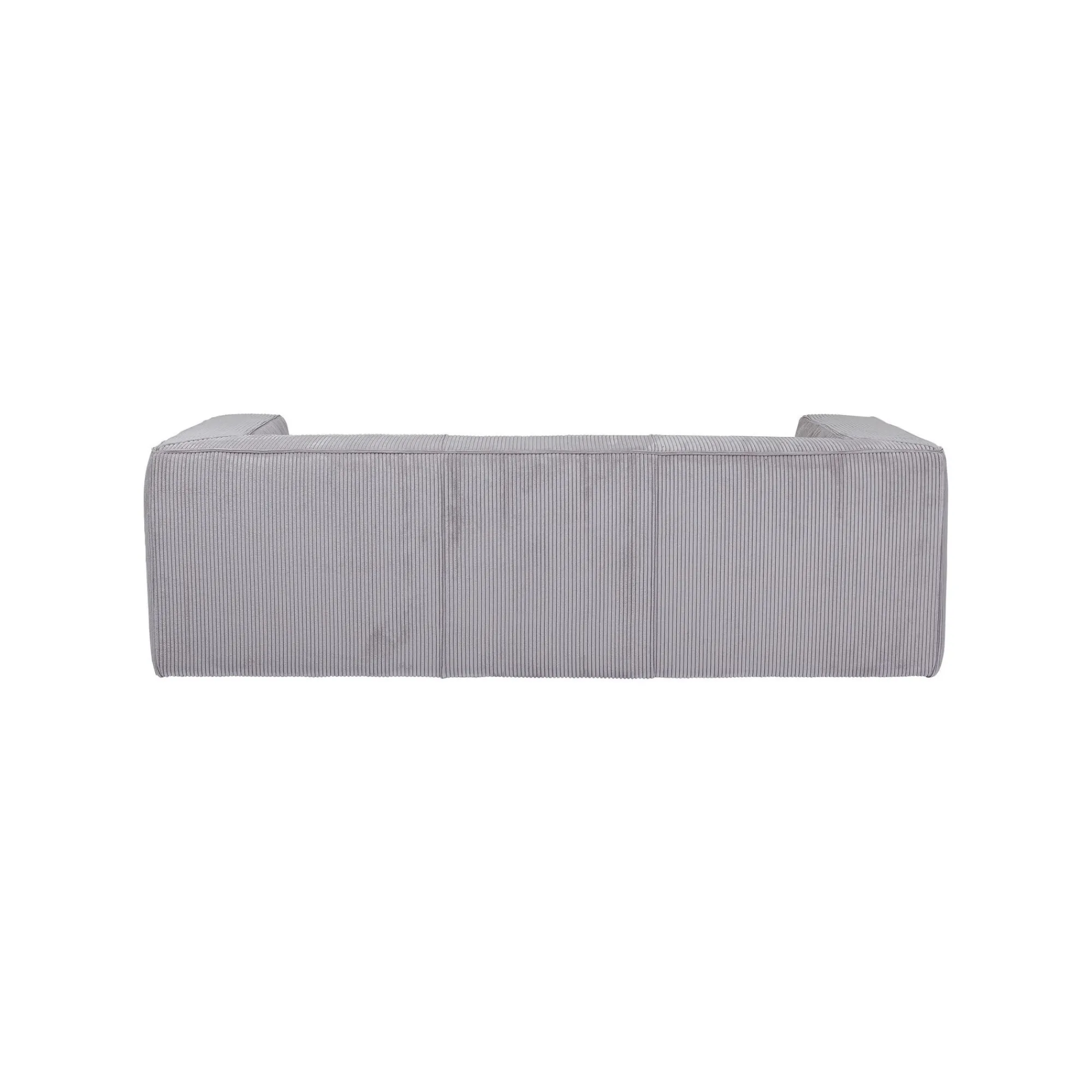 KARE Design Canapé Cubetto 3 Places Cord Gris Clair ^ Canapé & Banquette