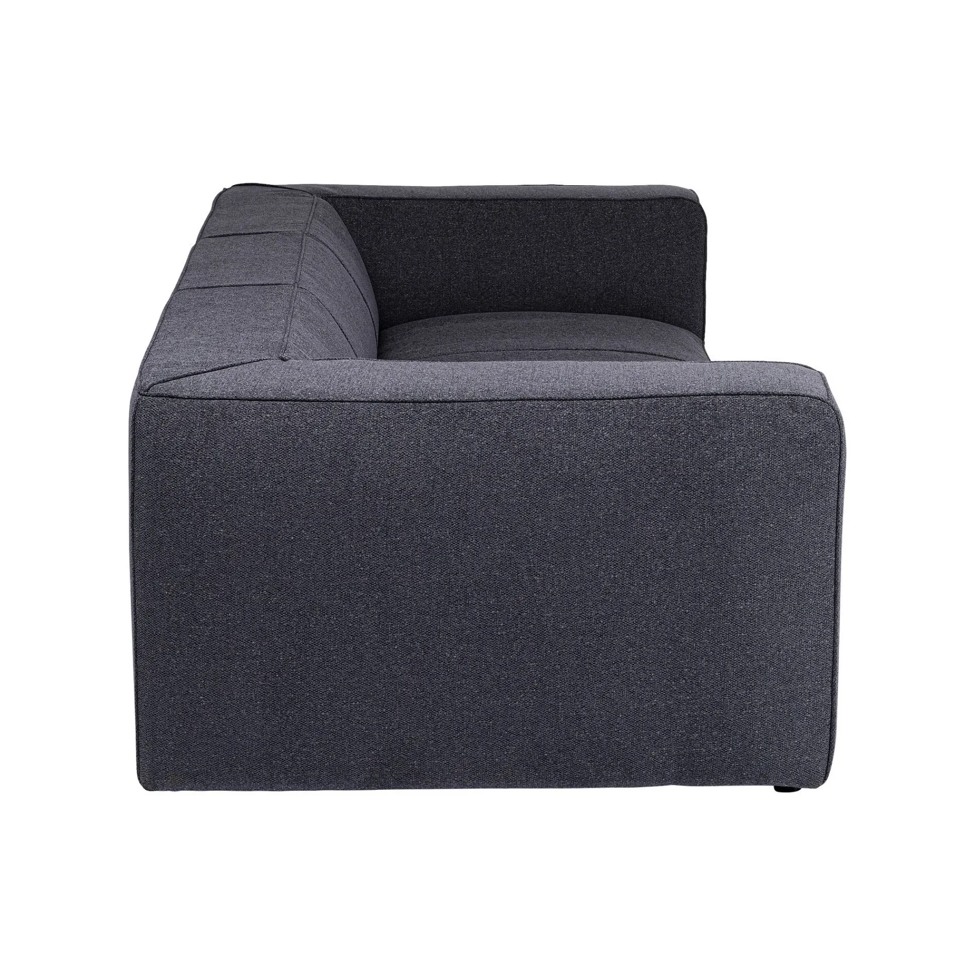 KARE Design Canapé Cubetto 3 Places Gris Foncé ^ Canapé & Banquette