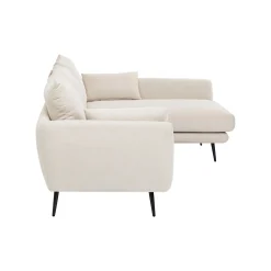 KARE Design Canapé D'angle Amalfi Droite Crème ^ Canapé & Banquette