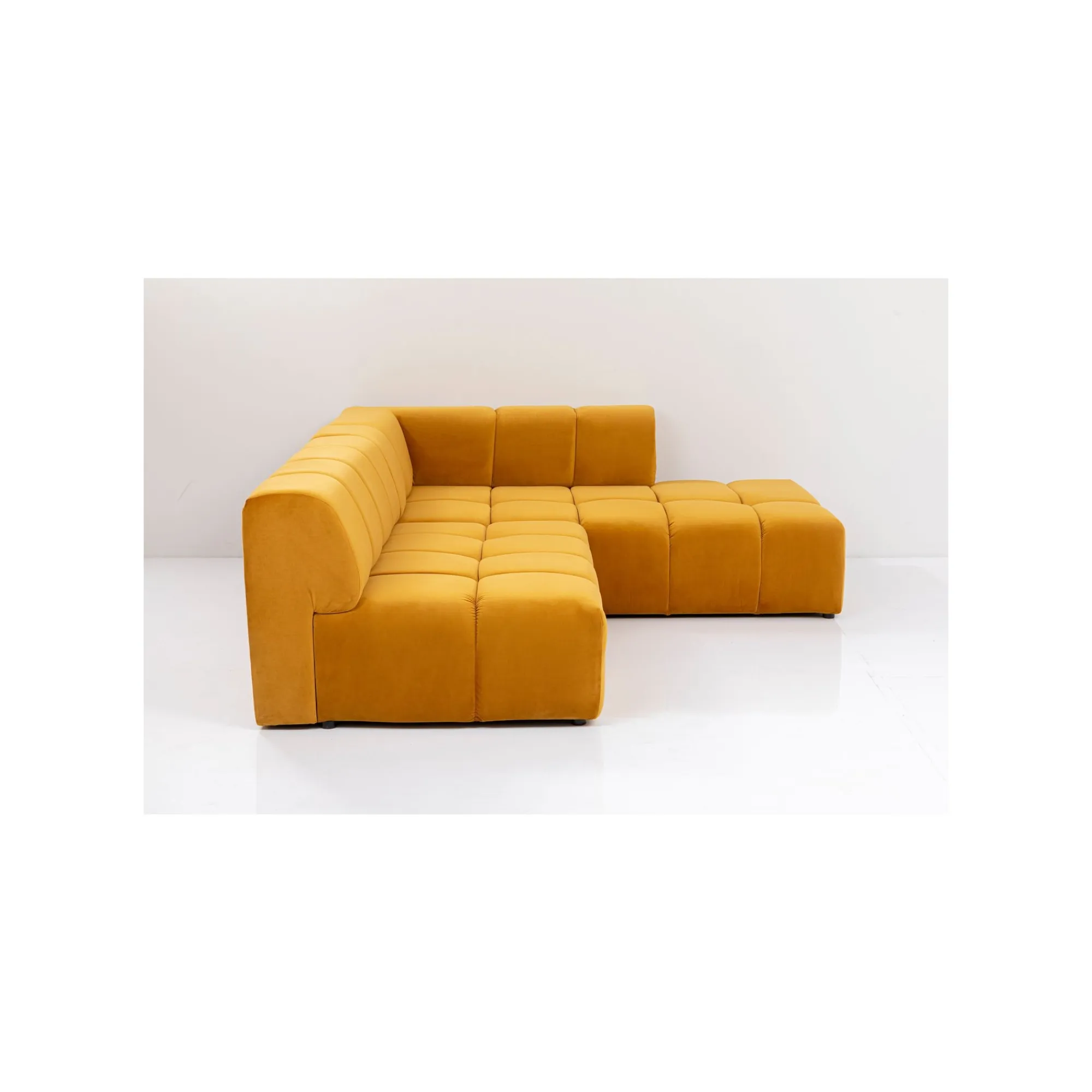 KARE Design Canapé D'angle Belami Droite Ocre ^ Canapé & Banquette