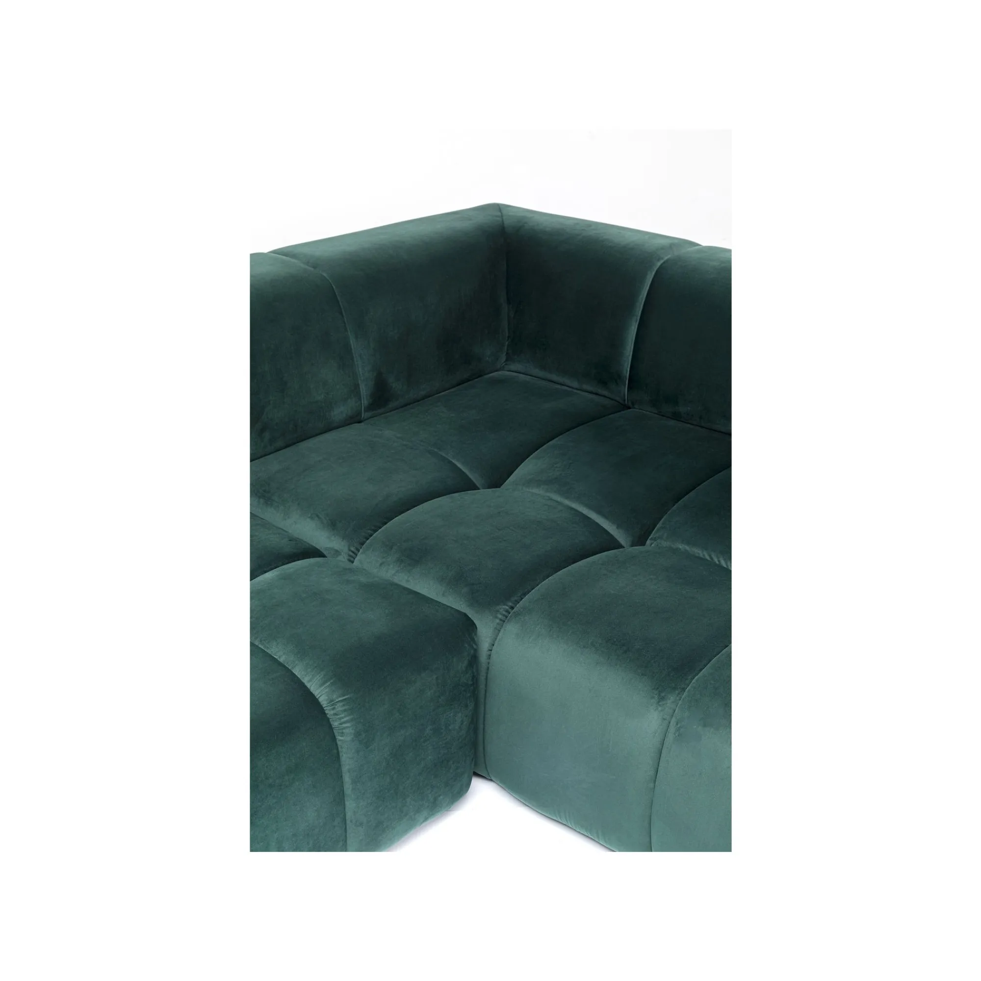 KARE Design Canapé D'angle Belami Droite Vert Foncé ^ Canapé & Banquette