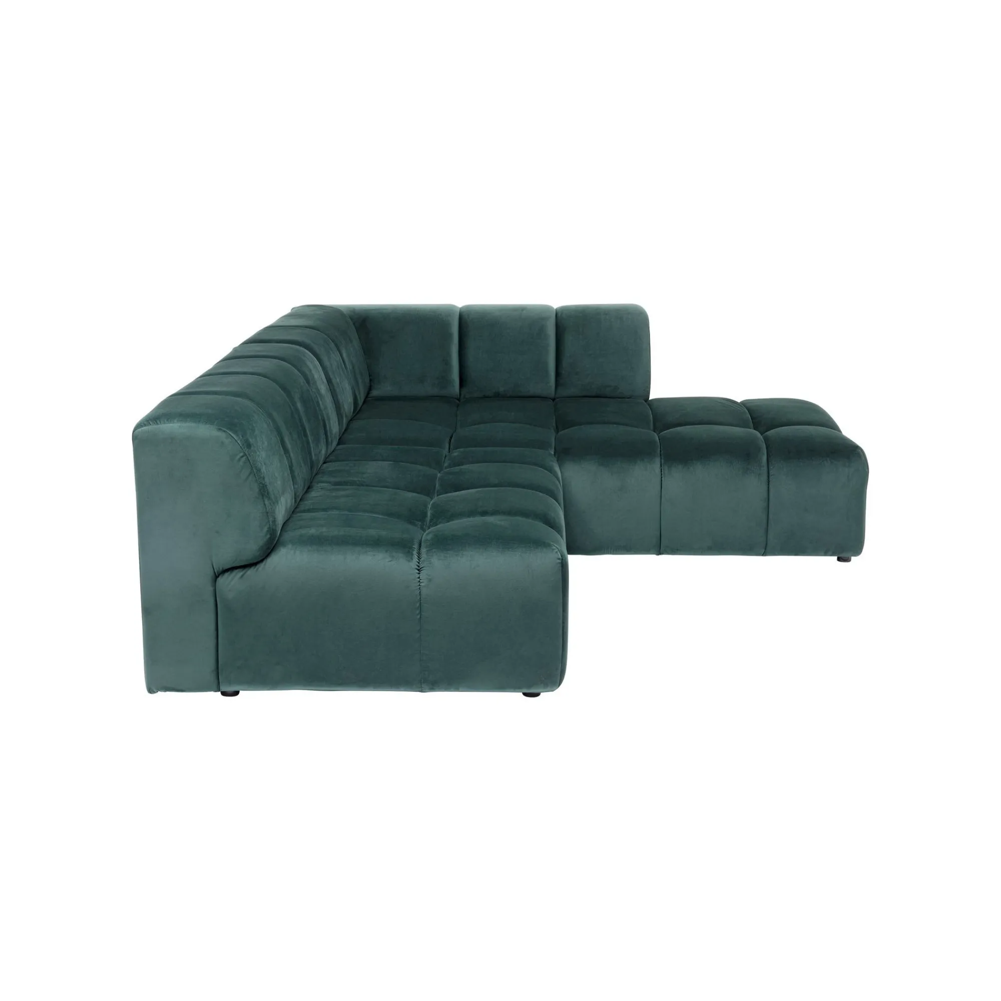 KARE Design Canapé D'angle Belami Droite Vert Foncé ^ Canapé & Banquette