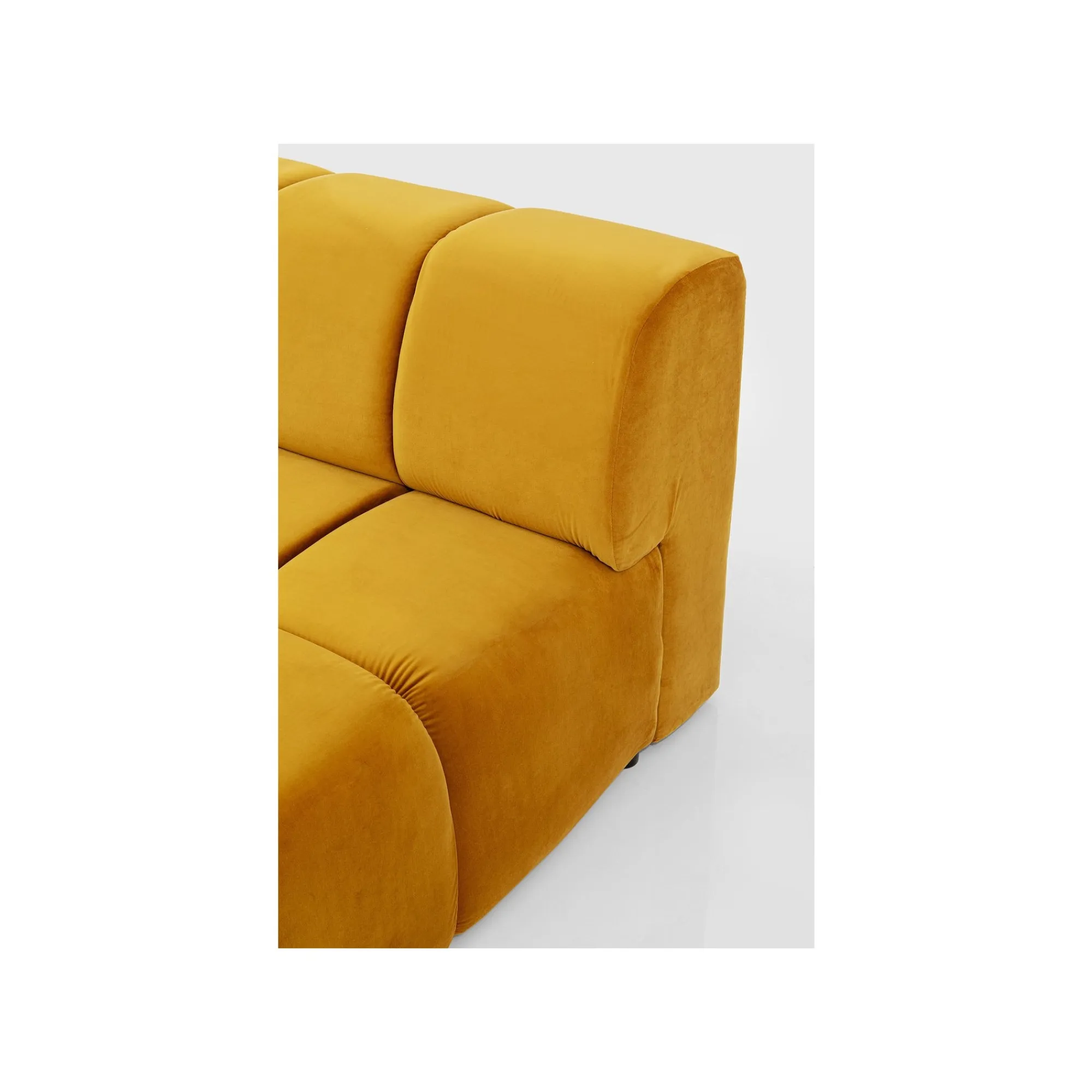 KARE Design Canapé D'angle Belami Gauche Ocre ^ Canapé & Banquette