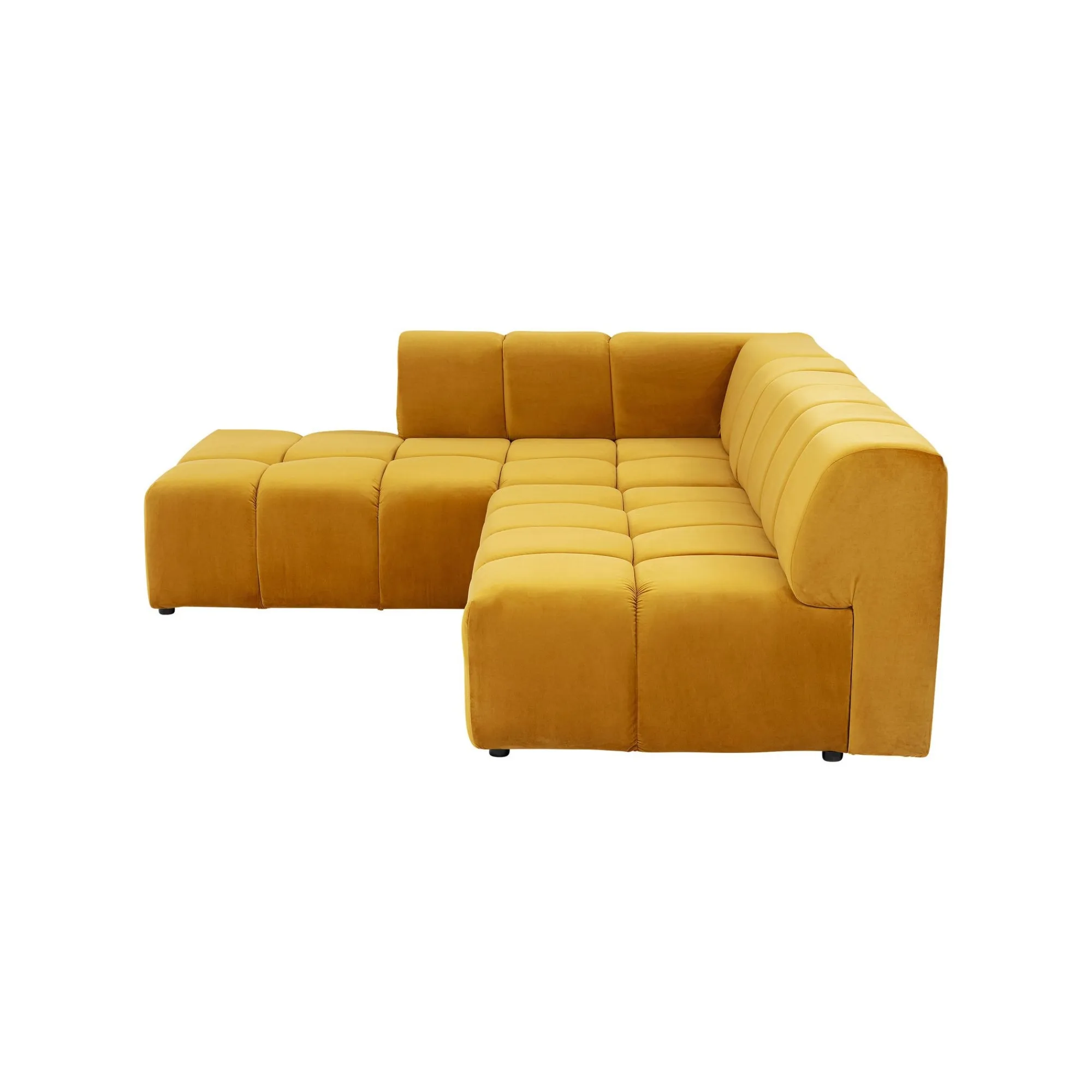 KARE Design Canapé D'angle Belami Gauche Ocre ^ Canapé & Banquette