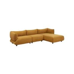 KARE Design Canapé D'angle Droite Gigi Marron ^ Canapé & Banquette