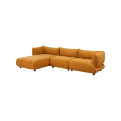 KARE Design Canapé D'angle Gauche Gigi Marron ^ Canapé & Banquette