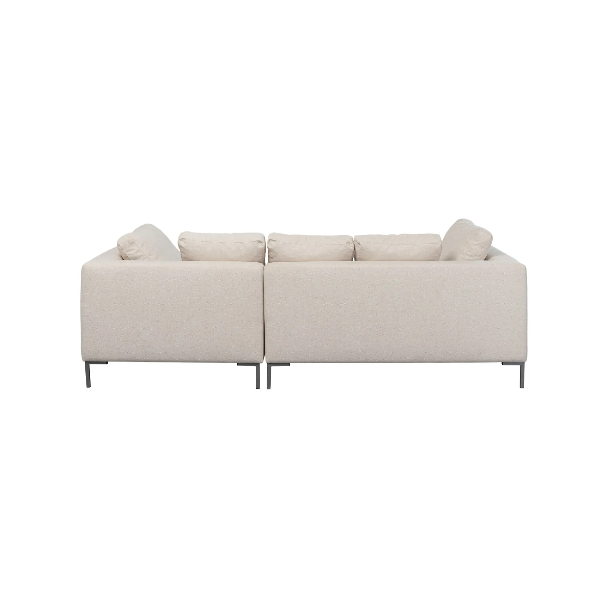 KARE Design Canapé D'angle Gianna 250cm Droite Crème ^ Canapé & Banquette