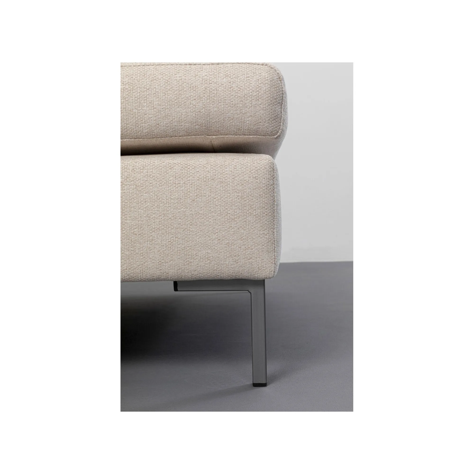 KARE Design Canapé D'angle Gianna 250cm Droite Crème ^ Canapé & Banquette