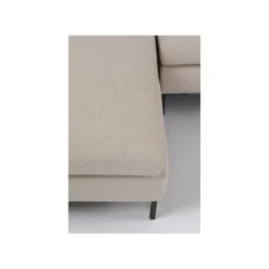 KARE Design Canapé D'angle Gianna 290cm Gauche Crème ^ Canapé & Banquette
