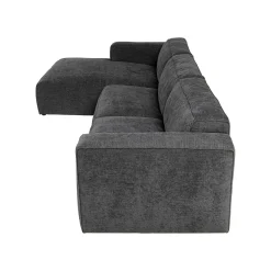 KARE Design Canapé D'angle Henry 335cm Gris Gauche ^ Canapé & Banquette