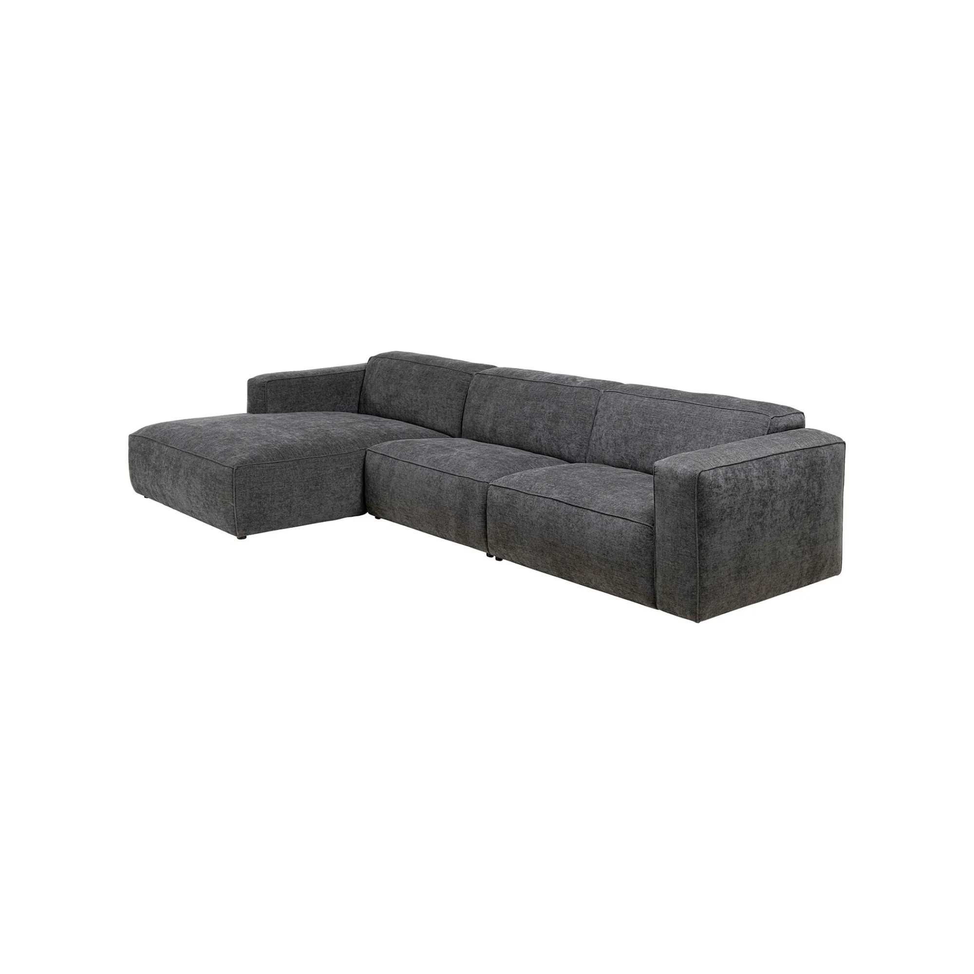 KARE Design Canapé D'angle Henry 335cm Gris Gauche ^ Canapé & Banquette