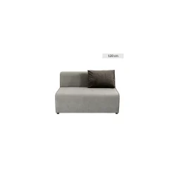 KARE Design Canapé D'angle Infinity Boston Droite Gris ^ Canapé & Banquette