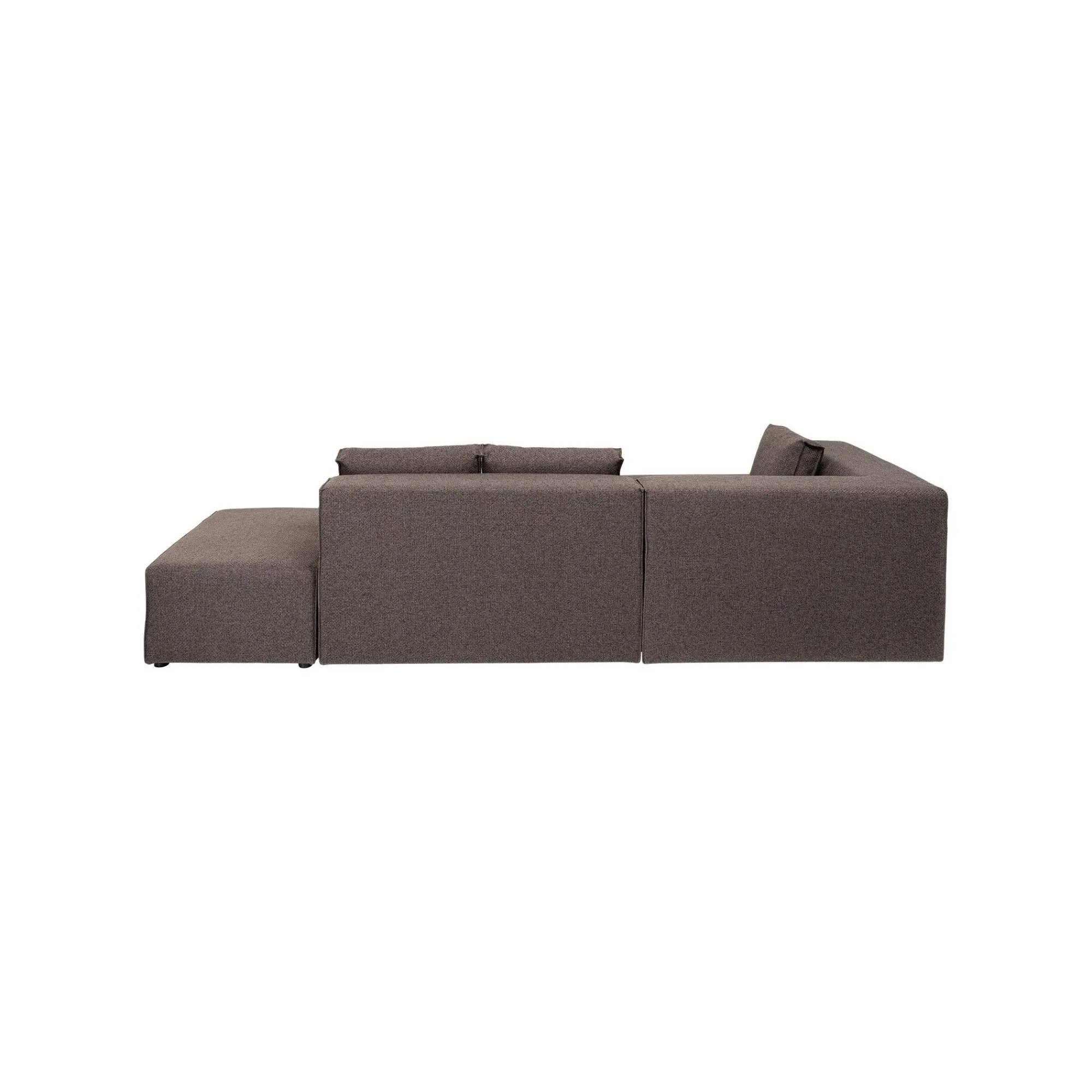 KARE Design Canapé D'angle Infinity Dolce Gauche Marron ^ Canapé & Banquette