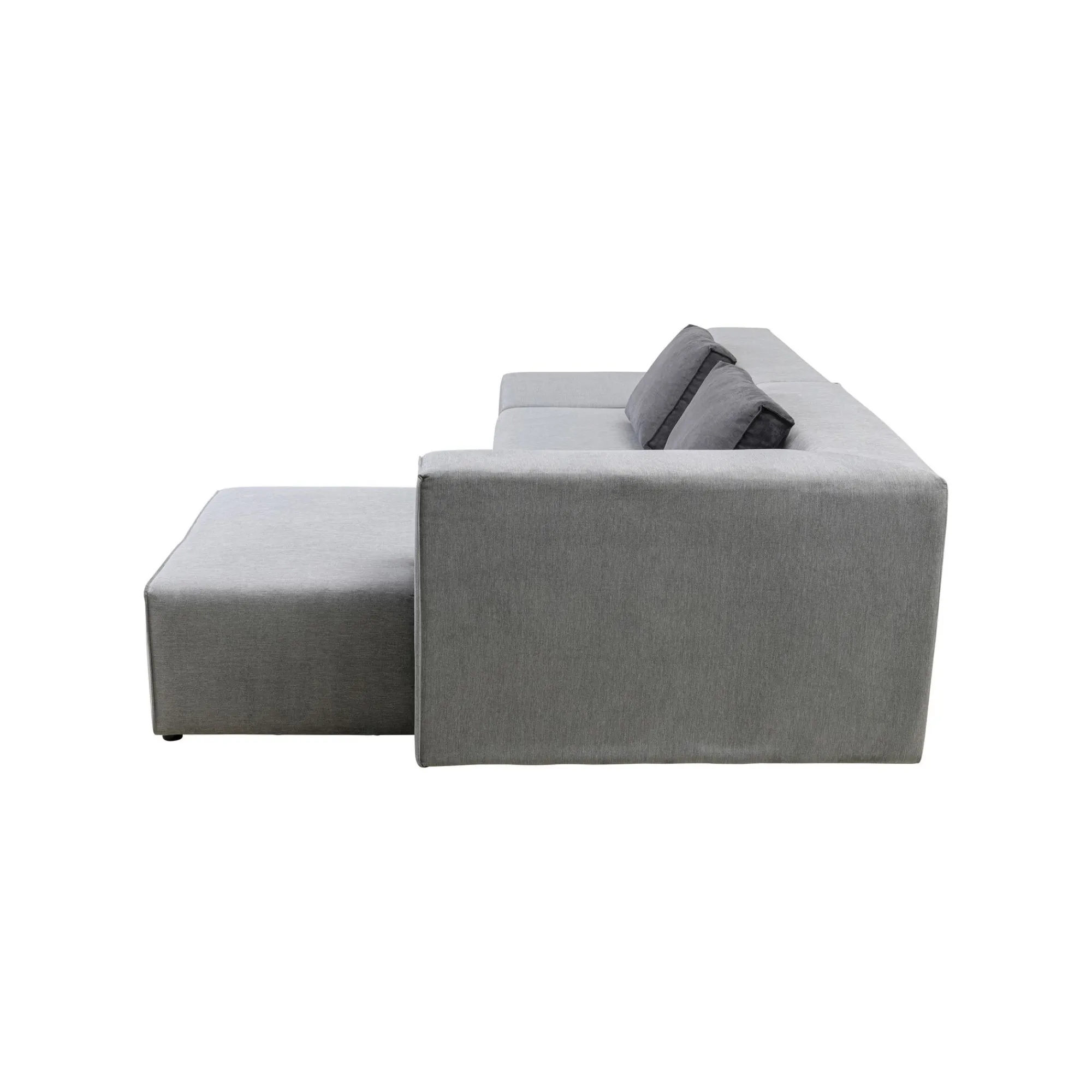 KARE Design Canapé D'angle Infinity Droite Gris ^ Canapé & Banquette