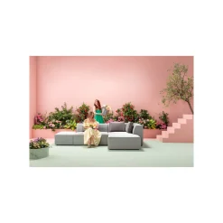KARE Design Canapé D'angle Infinity Droite Gris ^ Canapé & Banquette