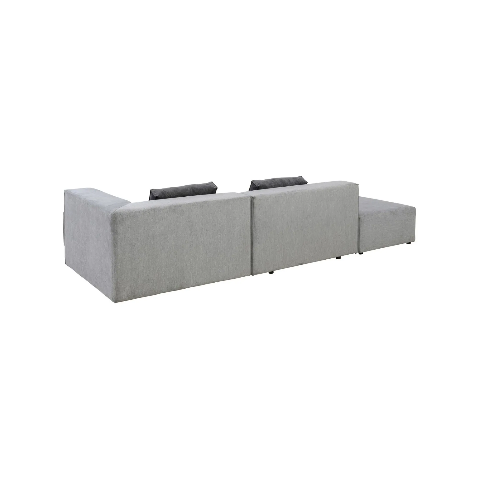 KARE Design Canapé D'angle Infinity Droite Gris ^ Canapé & Banquette
