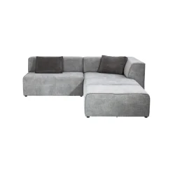 KARE Design Canapé D'angle Infinity Droite Gris ^ Canapé & Banquette