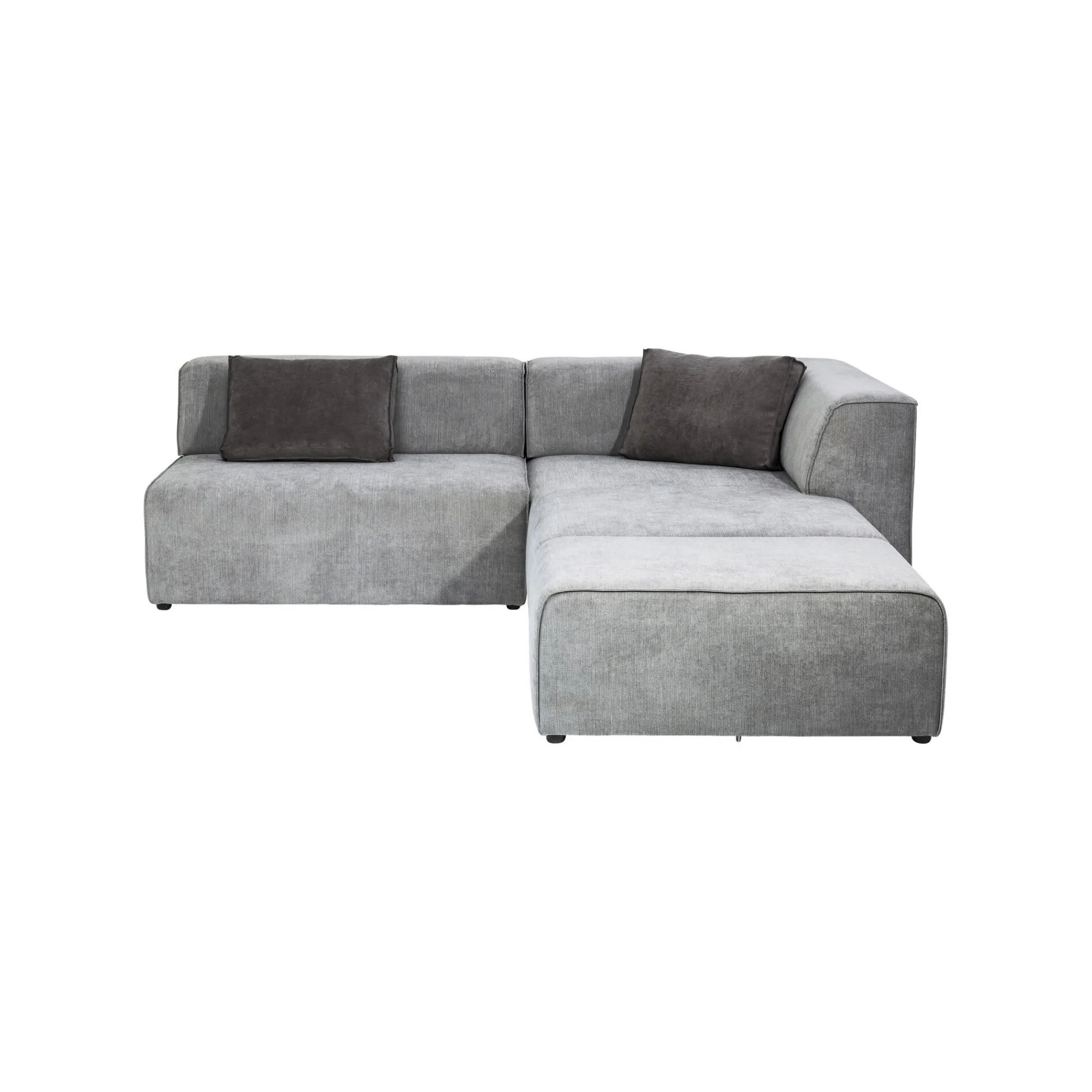 KARE Design Canapé D'angle Infinity Droite Gris ^ Canapé & Banquette