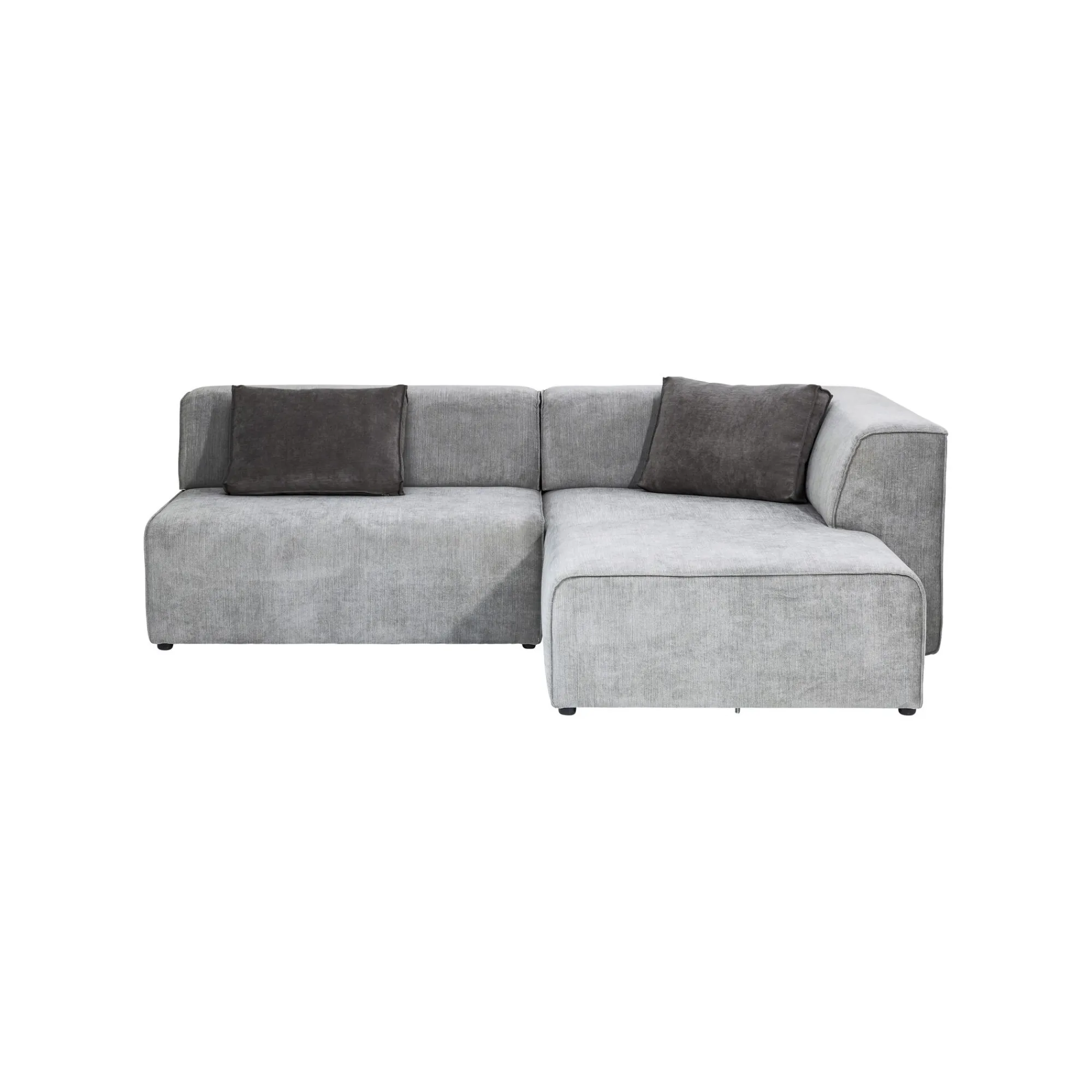 KARE Design Canapé D'angle Infinity Droite Gris ^ Canapé & Banquette
