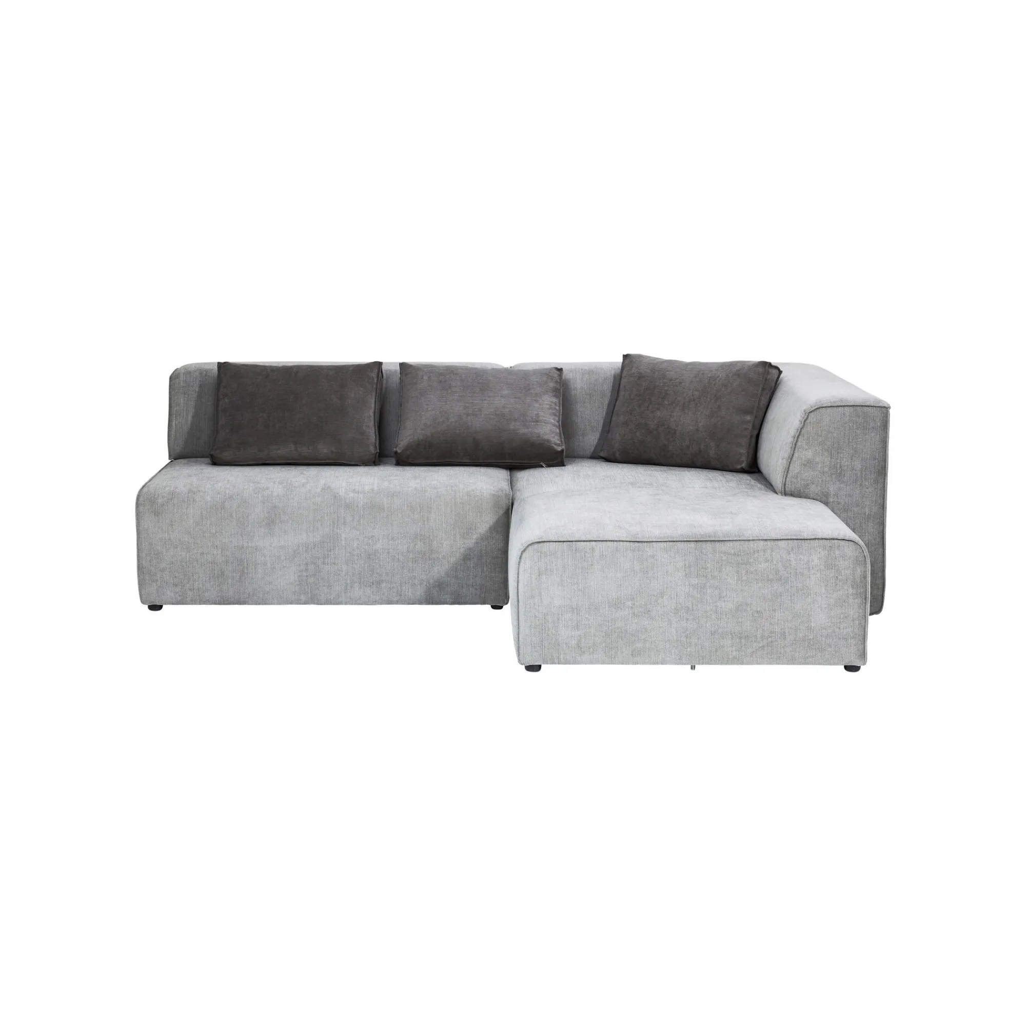 KARE Design Canapé D'angle Infinity Droite Gris ^ Canapé & Banquette