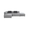 KARE Design Canapé D'angle Infinity Gauche Gris ^ Canapé & Banquette
