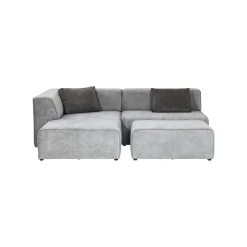 KARE Design Canapé D'angle Infinity Gauche Gris ^ Canapé & Banquette